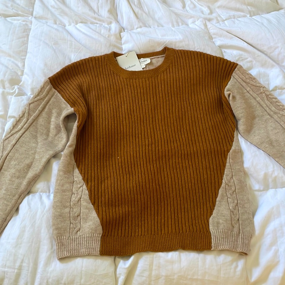 Bohme Contrast Sweater *New*